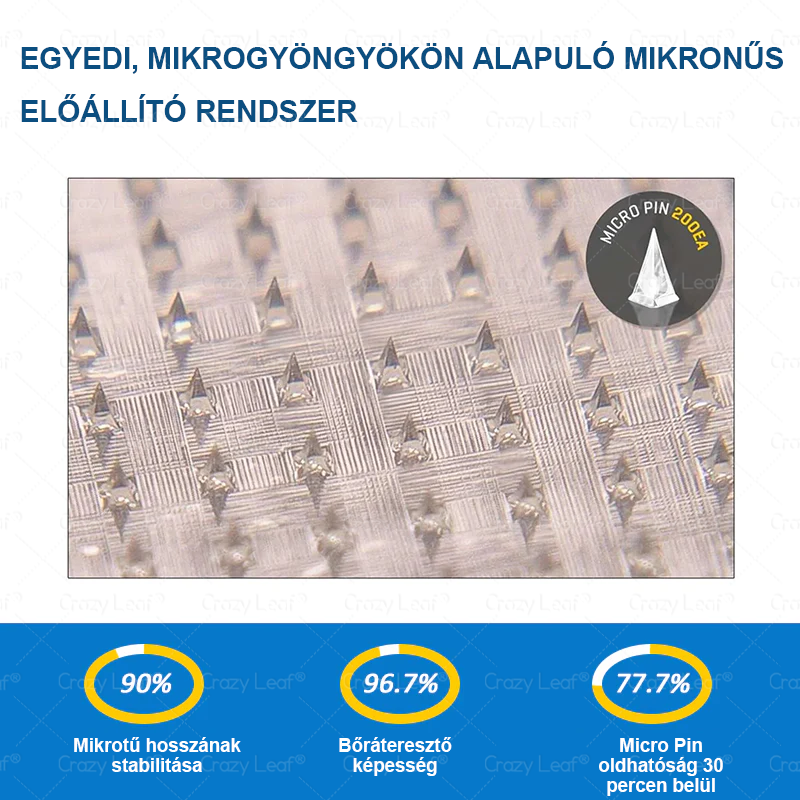 Klinikailag igazolt｜Hivatalos webáruház｜𝐶𝑟𝑎𝑧𝑦𝐿𝑒𝑎𝑓® SMGT- GLP-1 Nano mikrotüs, vékonyés erős tapasz｜Célzott hatás elhízás, megereszkedett bőr, magas vérnyomás, cukorbetegség, zsírmáj, ízületi fájdalmak, testi fájdalmak és egyéb panaszok esetén